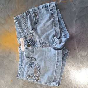 Hydraulic Distressed Short Shorts - Sz 3/4